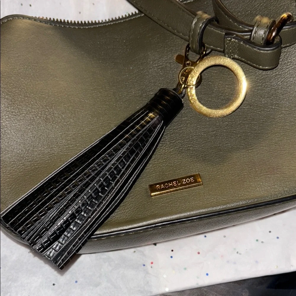 Rachel Zoe Olive Green Crossbody Bag